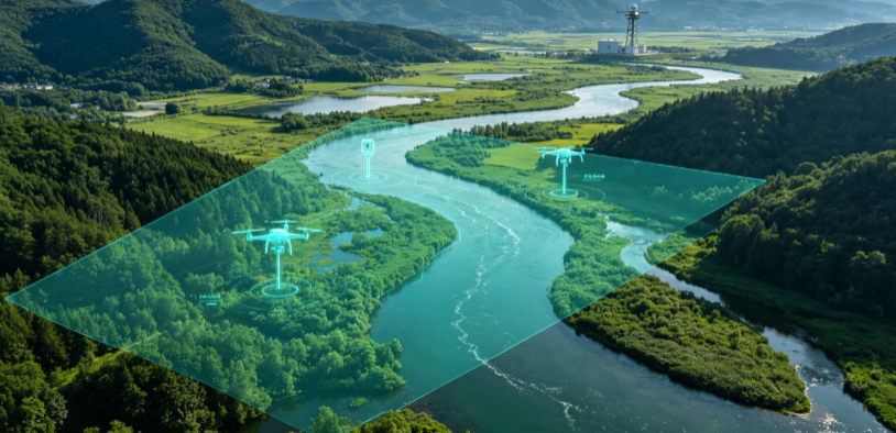 环县GEO 全域空间监测筑牢生态屏障，空间技术支撑环境治理与灾害防御
